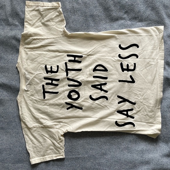 The youth said say less t-shirt - Picture 2 of 4